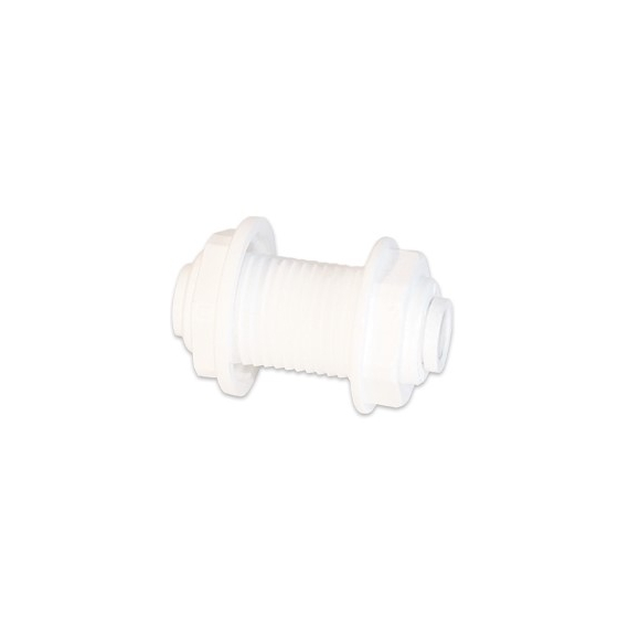 Штуцер (адаптер) пластиковый соединительный 1/4''x1/4'' (для обратного осмоса) USTM фото