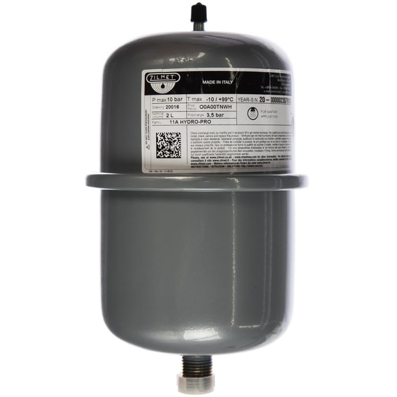 Расширительный бак HYDRO-PRO 2L 1/2G SALD Zilmet фото