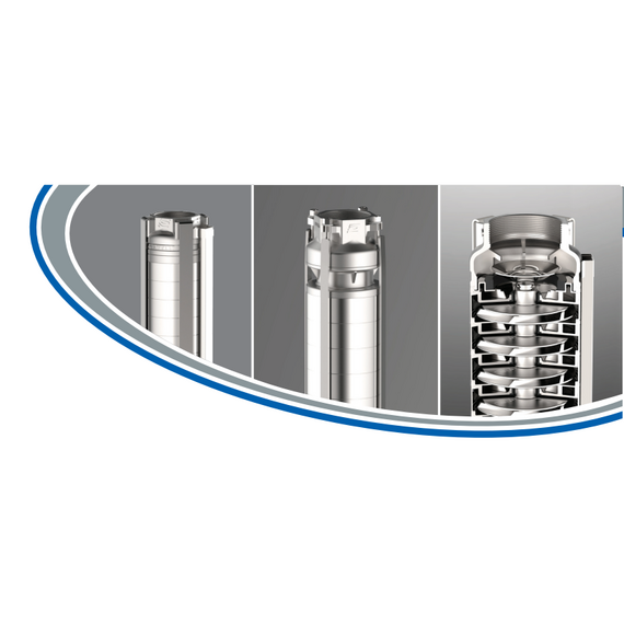 Pompă submersibilă Panelli 9'' 13kW 17,5HP 180 RX 50 N/03, 3 image