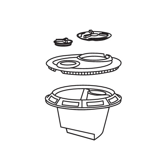 Комплект септика СЕДИМЕНТАТОР AIS IMF Starplast, изображение [1] фото
