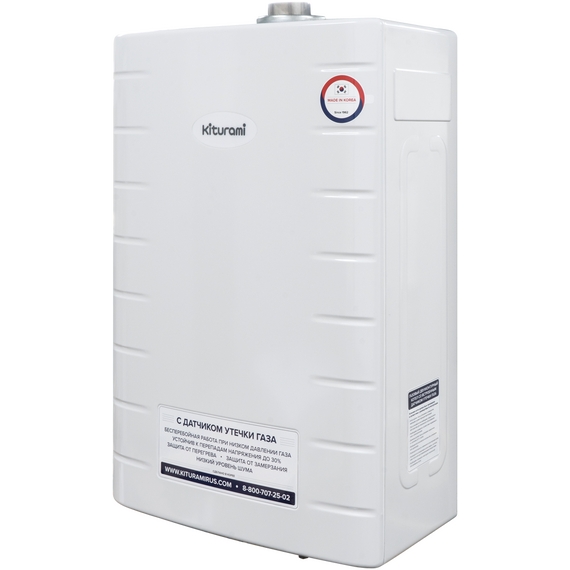 Газовый котел WORLD ALPHA - 30 / 34.9 kW / 350m2 (отопление и ГВС) KITURAMI фото