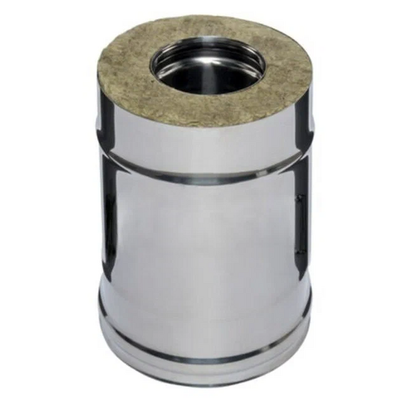 Coș de fum sandwich cu perete dublu 0,25m Ferrum (430/0,5) D115x200