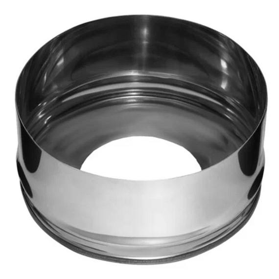 Capac cu orificiu pentru coș de fum Ferrum (430/0,5) D130x200