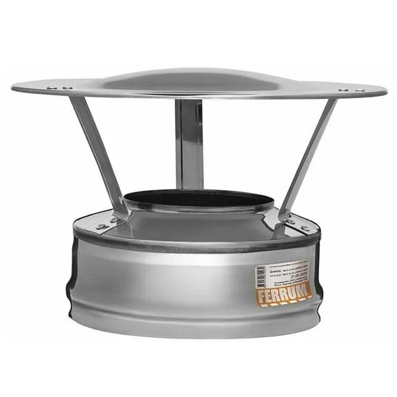 Cap pentru cos de fum Ferrum D150x210 (0,5mm)
