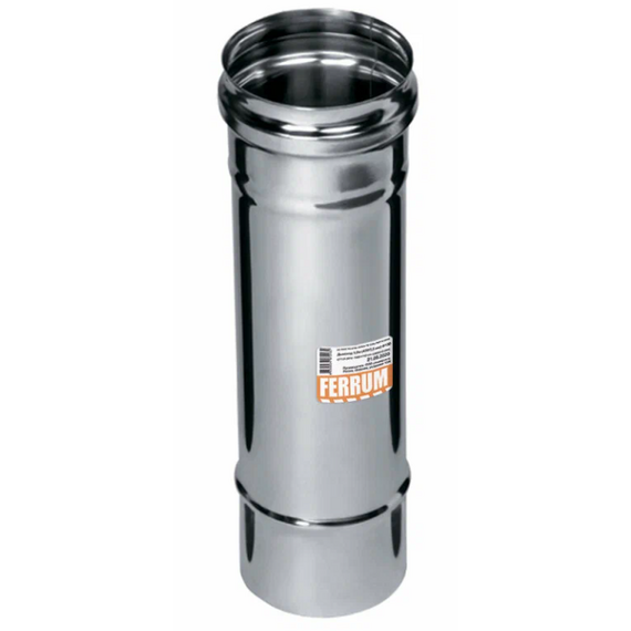 Coș de fum cu un singur perete 0,25m Ferrum D180 (0,5mm)