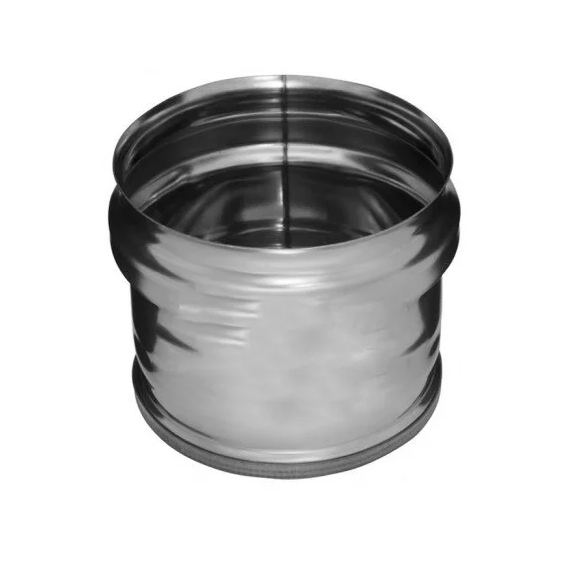 Capac exterior pentru partea inferioară a coșului de fum Ferrum D180 (0,5mm)