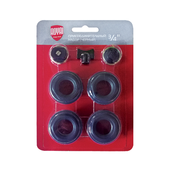 Комплект аксесуаров Royal Thermo 3/4'' black фото