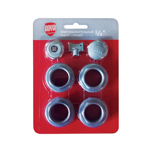 Комплект аксесуаров Royal Thermo 3/4'' silver фото