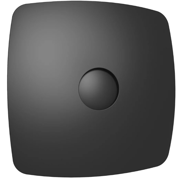 Дизайнерский вытяжной вентилятор с обратным клапаном Diciti RIO 4C D98 Matt Black фото