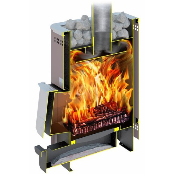 Печь для бани Теплодар ТАМАНЬ 10 ТУ 10 kW, изображение [1] фото