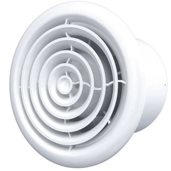 Ventilator de evacuare de tavan axial Auramax RF 5 D125 alb