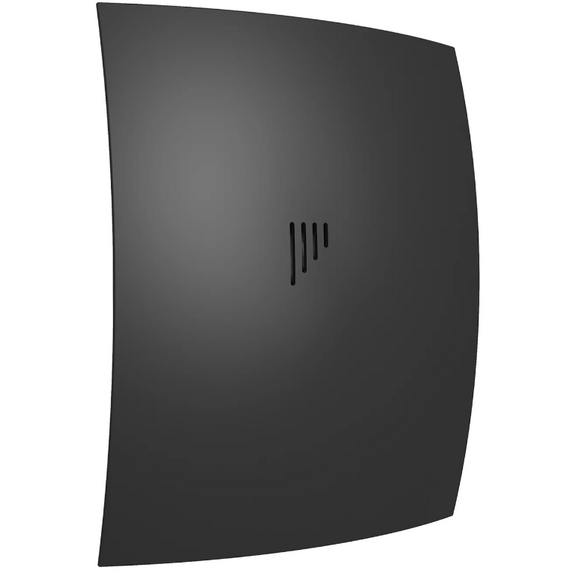 Ventilator de evacuare designer cu clapetă de sens Diciti BREEZE 4C D100 Negru Mat