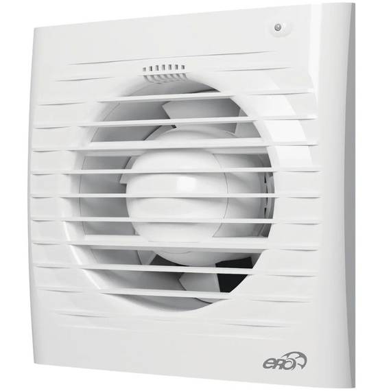 Ventilator axial de extractie cu clapeta de retinere Era 4C D100 Alb