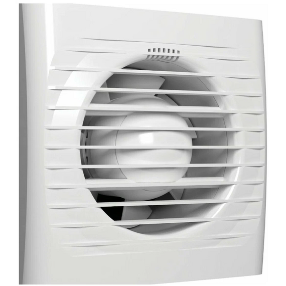 Ventilator axial cu clapetă de sens Auramax Optima 5C D125 Alb