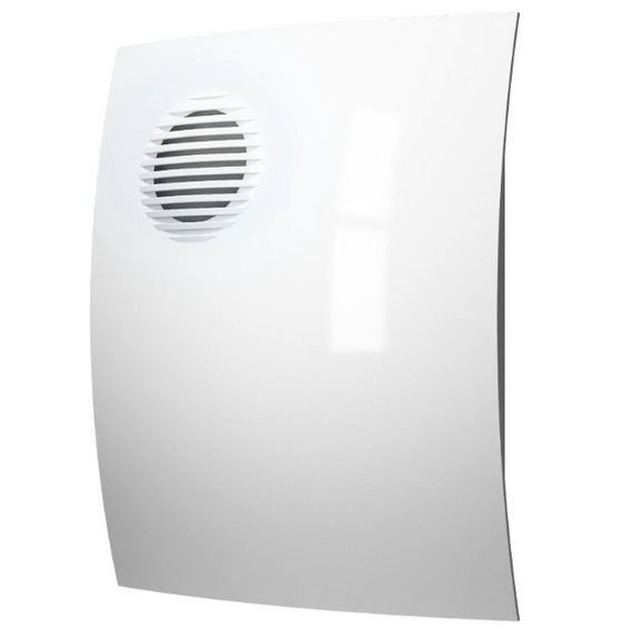 Осевой вытяжной вентилятор DICITI PARUS 5-04 D125 White фото
