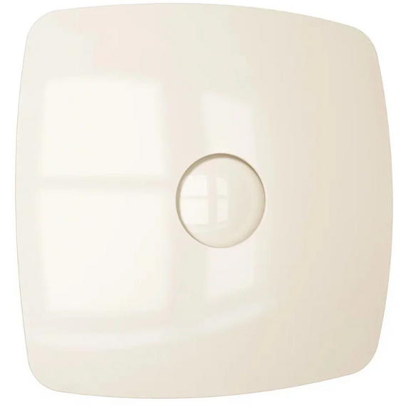 Ventilator de extracție design cu clapetă de sens Diciti RIO 4C D98 Ivory, 2 image