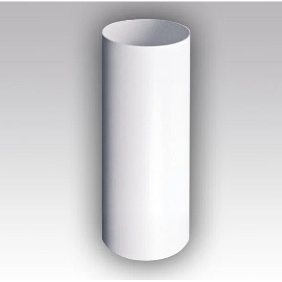 Круглый возвдуховод из ПВХ-пластика Era 12,5ВП1 D125 (1м), изображение [1] фото