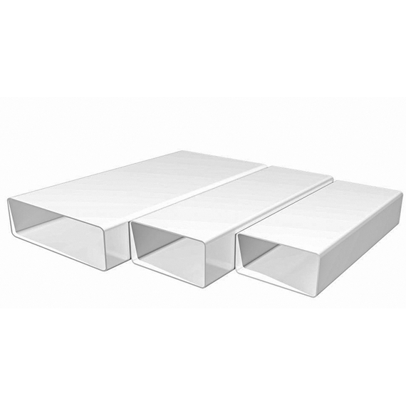 Canal plat de aerisire din plastic PVC Era 620ВП1,5 6х20 (1,5m), 7 image