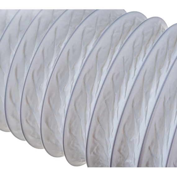 Гибкий армированный воздуховод из ПВХ Era 10PF6 D100 (6м), изображение [1] фото