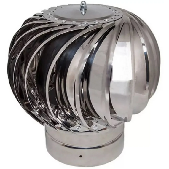 Deflector turbo din oțel inoxidabil Era ТД-125н D125, 2 image