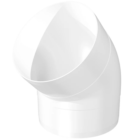 Колено круглое 45° Era 10ККП D100, изображение [1] фото