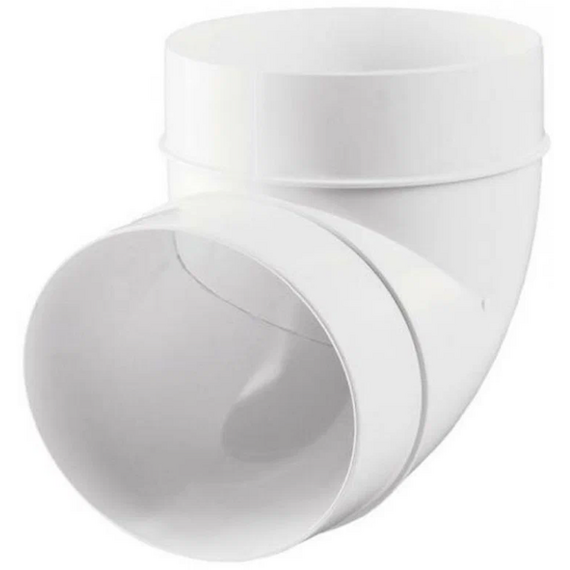 Колено круглое 90° Era 10ККП90 D100, изображение [1] фото