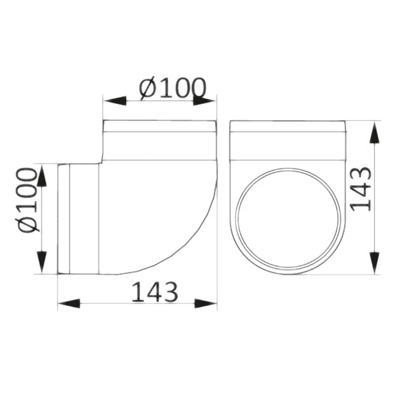 Cot rotund 90° Era 16ККП90 D160, 7 image