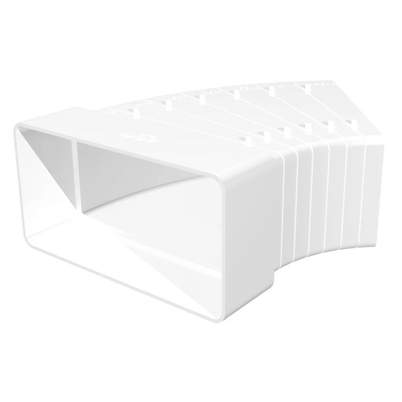 Колено разноугловое плоское горизонтальное Era 612КРП 6х12, изображение [1] фото