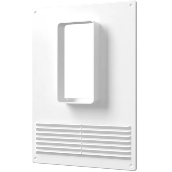 Placă de capăt verticală 205x240 cu flanșă și grilă 60x120 Era 612ПТВР