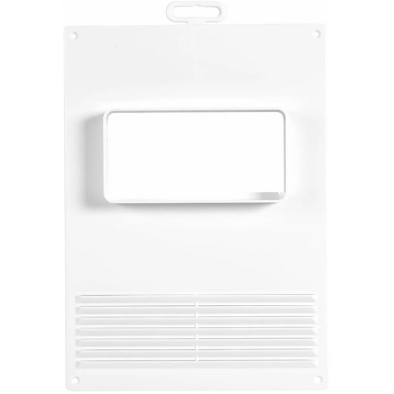 Площадка торцевая горизонтальная 240х205 с фланцем и решеткой 60х120 Эра, изображение [1] фото