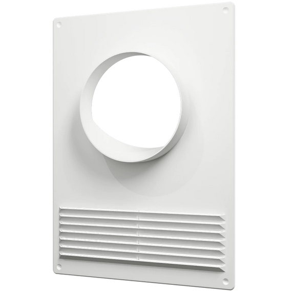 Placă de capăt plastic cu grilă Era 125ПТПР 18х25 D125