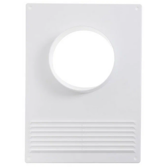 Placă de capăt plastic cu grilă Era 125ПТПР 18х25 D125, 2 image