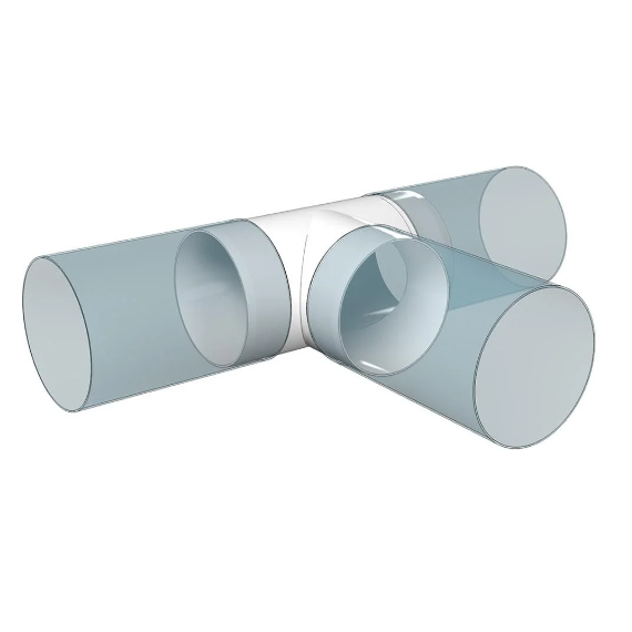 Тройник круглый д. 160 Эра, изображение [1] фото