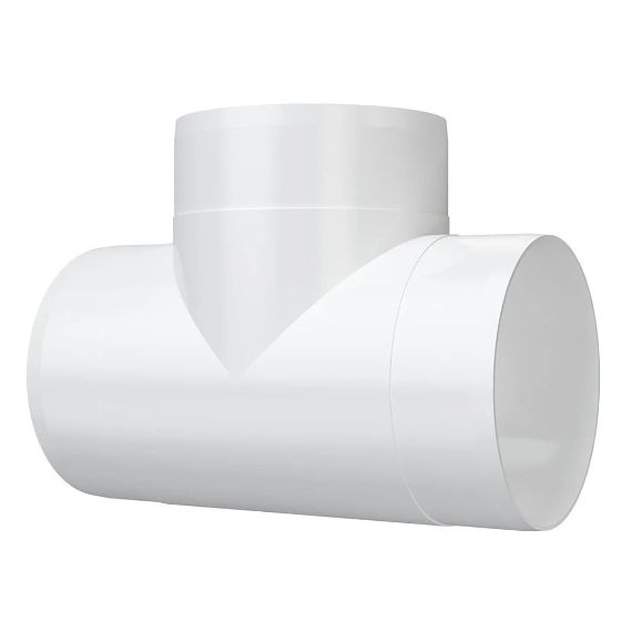 Тройник круглый д.100 Эра, изображение [1] фото