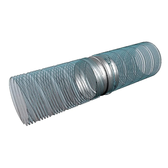 Conector din oțel cu clapetă de reținere Era Pro 160СКЦ D160, 4 image