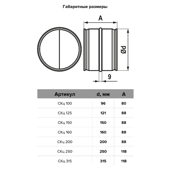 Conector din oțel cu clapetă de reținere Era Pro 160СКЦ D160, 5 image