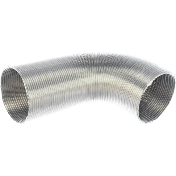 Воздуховод алюминиевый гофрированный Aluvent 12,5ВА AL D125 (2м), изображение [1] фото