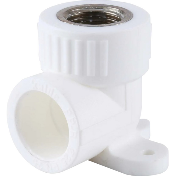 Colț combinat cu prindere 20x1/2F PN25 (rozetă de apă) Valfex (80/20)