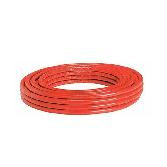 Труба металопласт 16х2,0 - 6mm (красная изоляция) (100m) PEX Blansol фото