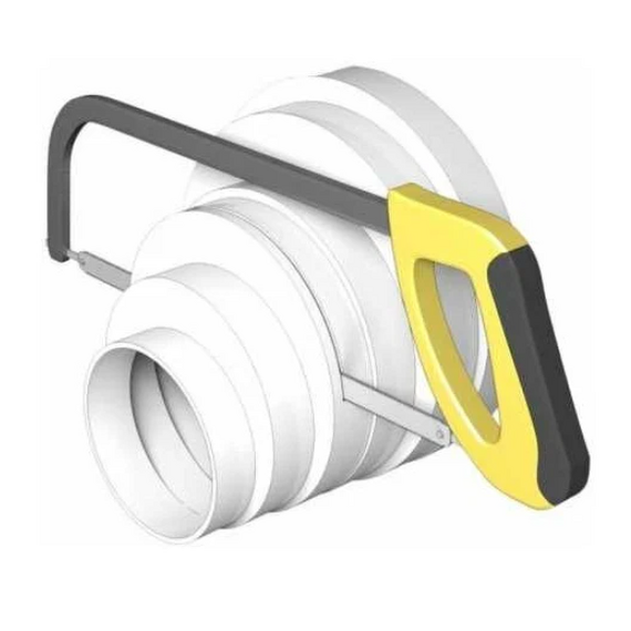 Переходник для круглых каналов универсальный 15х12.5x12х10х8 Aluvent, изображение [1] фото