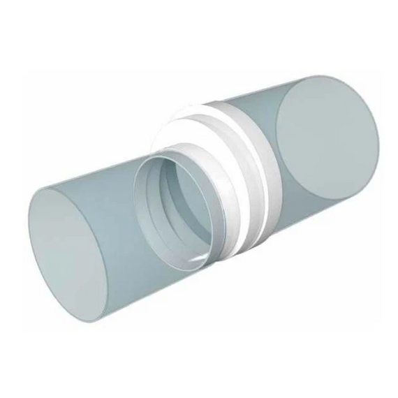 Переходник для круглых каналов универсальный 15х12.5x12х10х8 Aluvent, изображение [1] фото