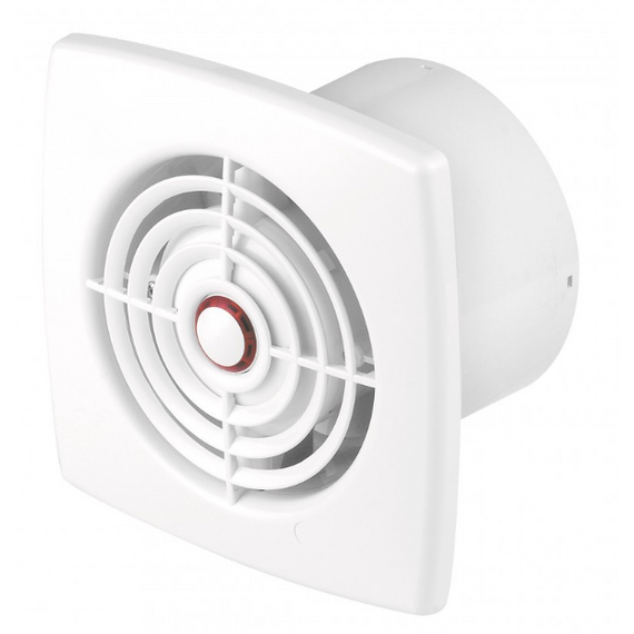 Осевой вытяжной вентилятор Awenta RETIS WR100 D100 White фото