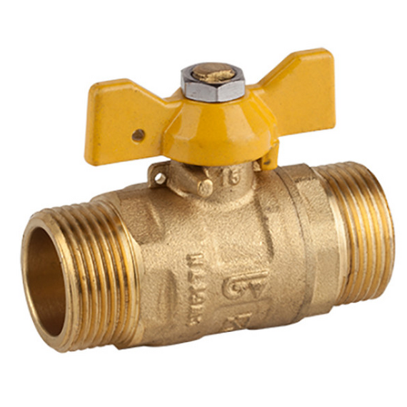 Шаровый кран для газа бабочка 1/2" MM Genebre фото