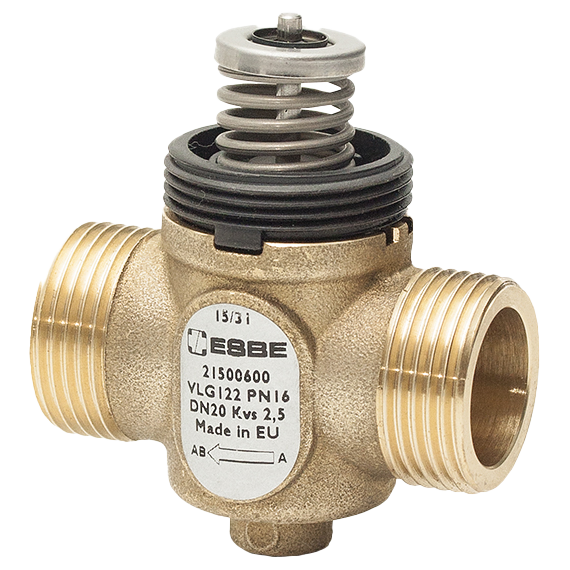 Клапан фанкойла VLG122 PN16 15-0.6 G 1/2 ESBE фото