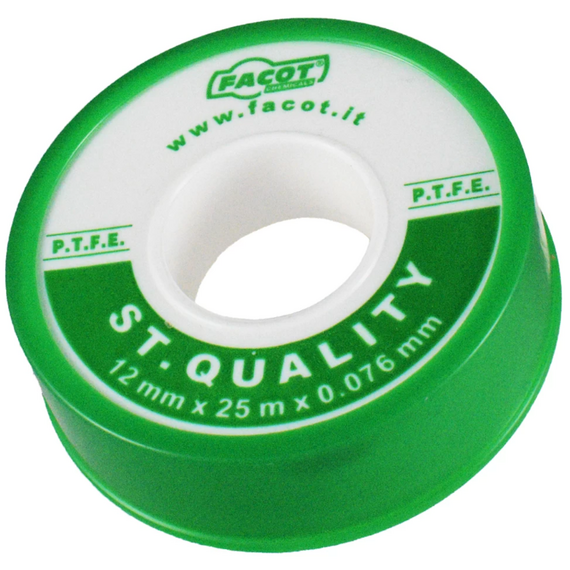 Bandă de etanșare PTFE 12mm x 25m Facot Chemicals, 2 image
