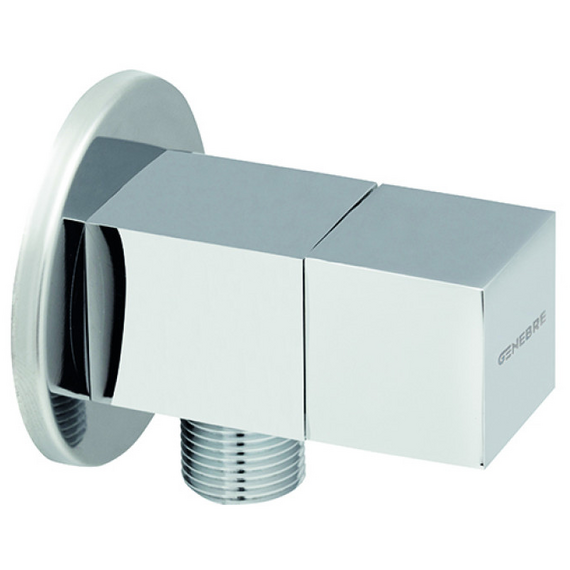 Robinet submersibil unghiular pătrat 1/2x3/8" CUBIK Genebre