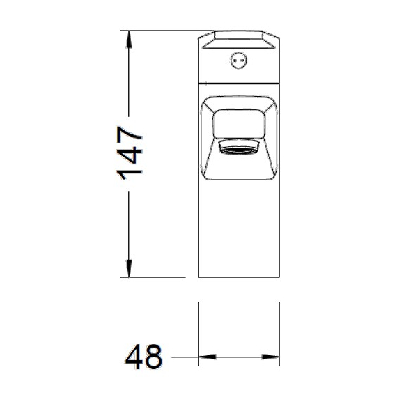 Baterie pentru lavoar Genebre Kelogik Cold Start, 3 image