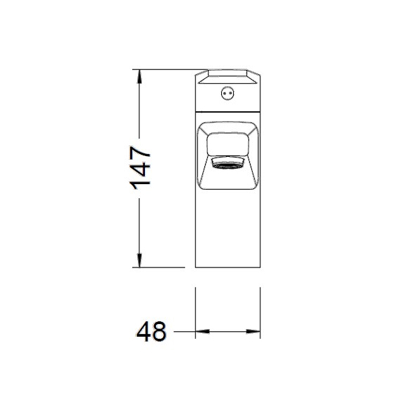 Baterie pentru lavoar Genebre Klip, 2 image