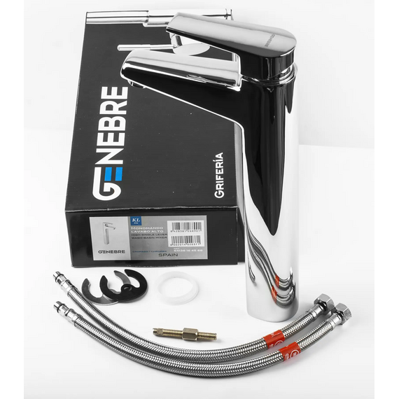 Baterie pentru lavoar înalt Genebre Klip, 3 image