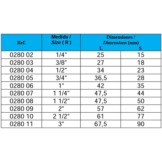 Mufă inox 1/2'' M Genebre, 2 image
